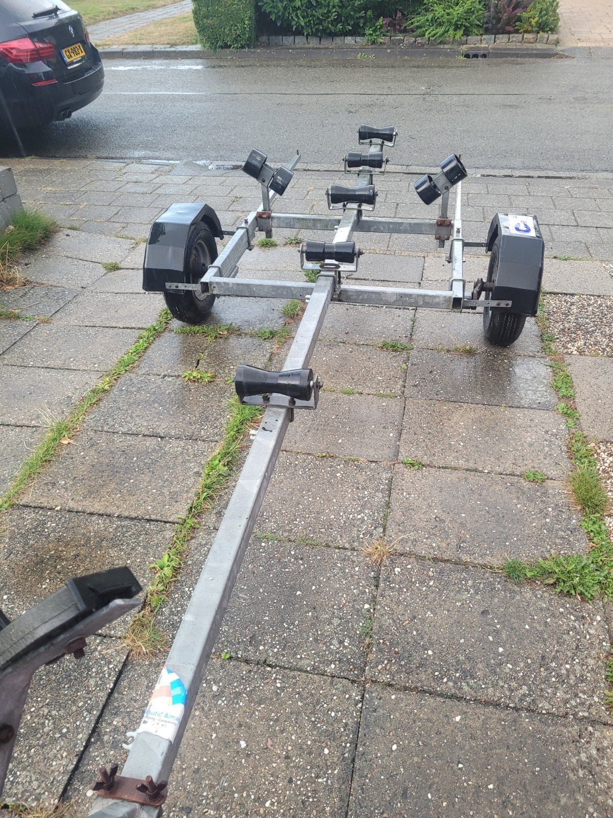 boottrailer trailer 6meter boot, Ophalen, Zo goed als nieuw