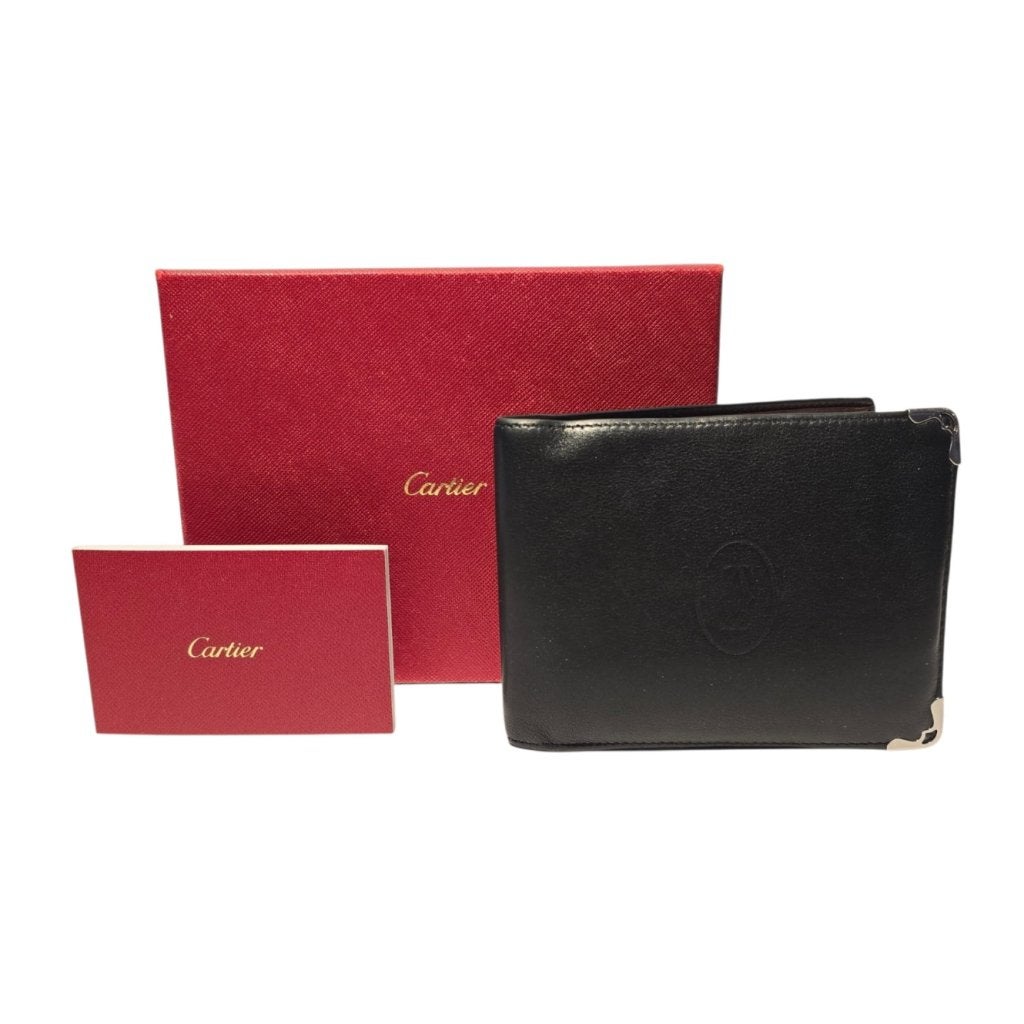 Cartier Must Portemonnee Black | Nette Staat, Sieraden, Tassen en Uiterlijk, Portemonnees, Cartier, Gebruikt, Support@cartier.com