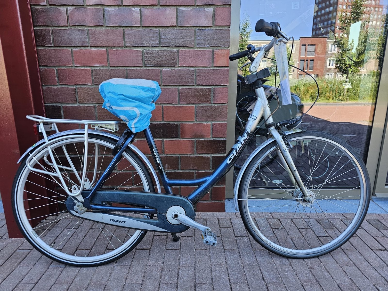 Partij fiets fietsen Giant Damesfiets BSP Raaks, Ophalen, Versnellingen, Giant, Trommelrem
