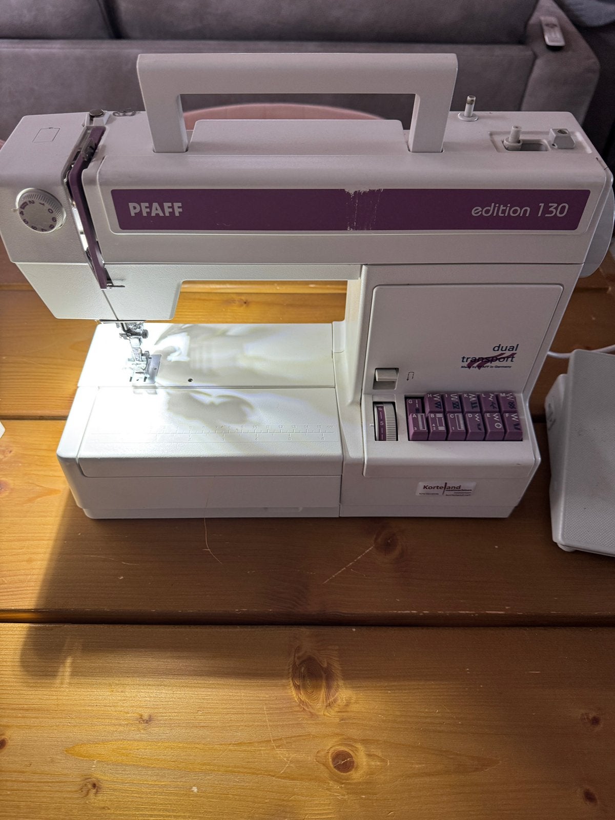 Pfaff edition 130, Ophalen, Naaimachine, Industrieel, Gebruikt