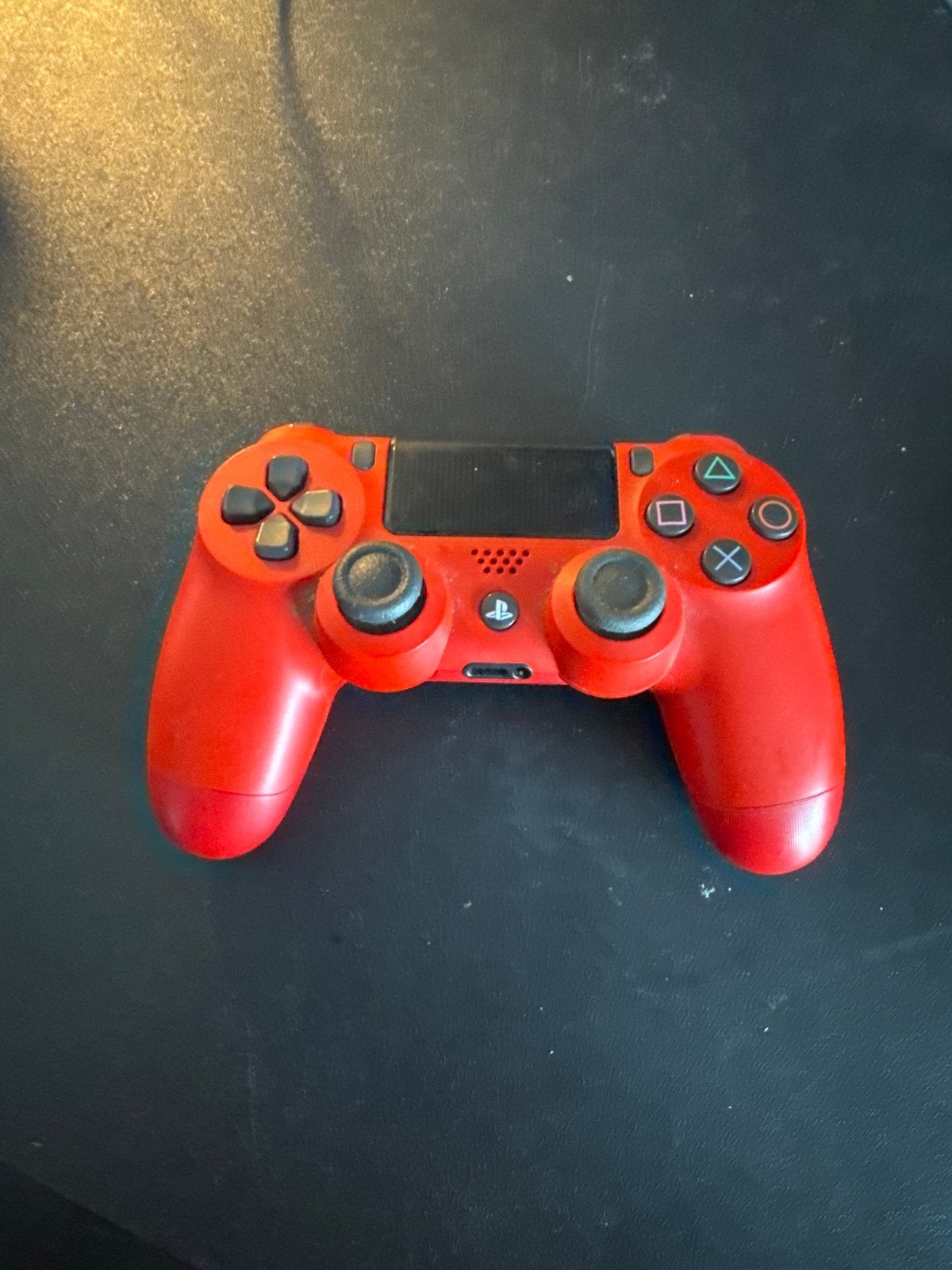 Sony DualShock 4 Controller voor PS4 - Rood, Gebruikt, Ophalen of Verzenden, Controller, PlayStation 4