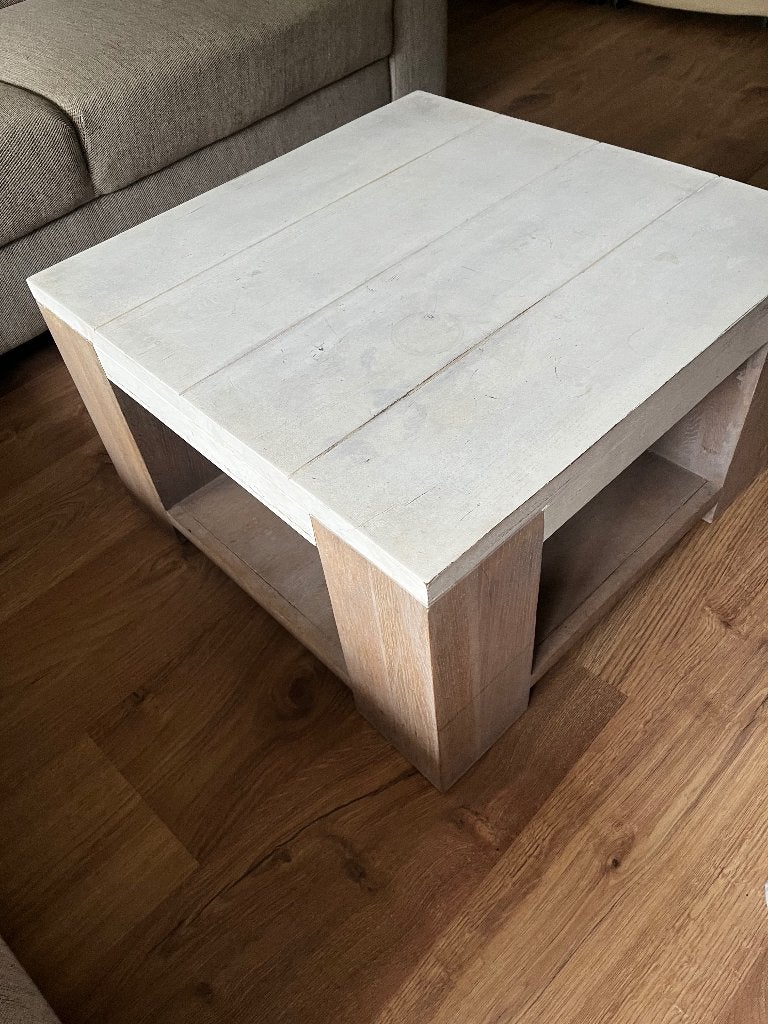 Salontafel, Ophalen, Gebruikt, 50 tot 100 cm, Vierkant