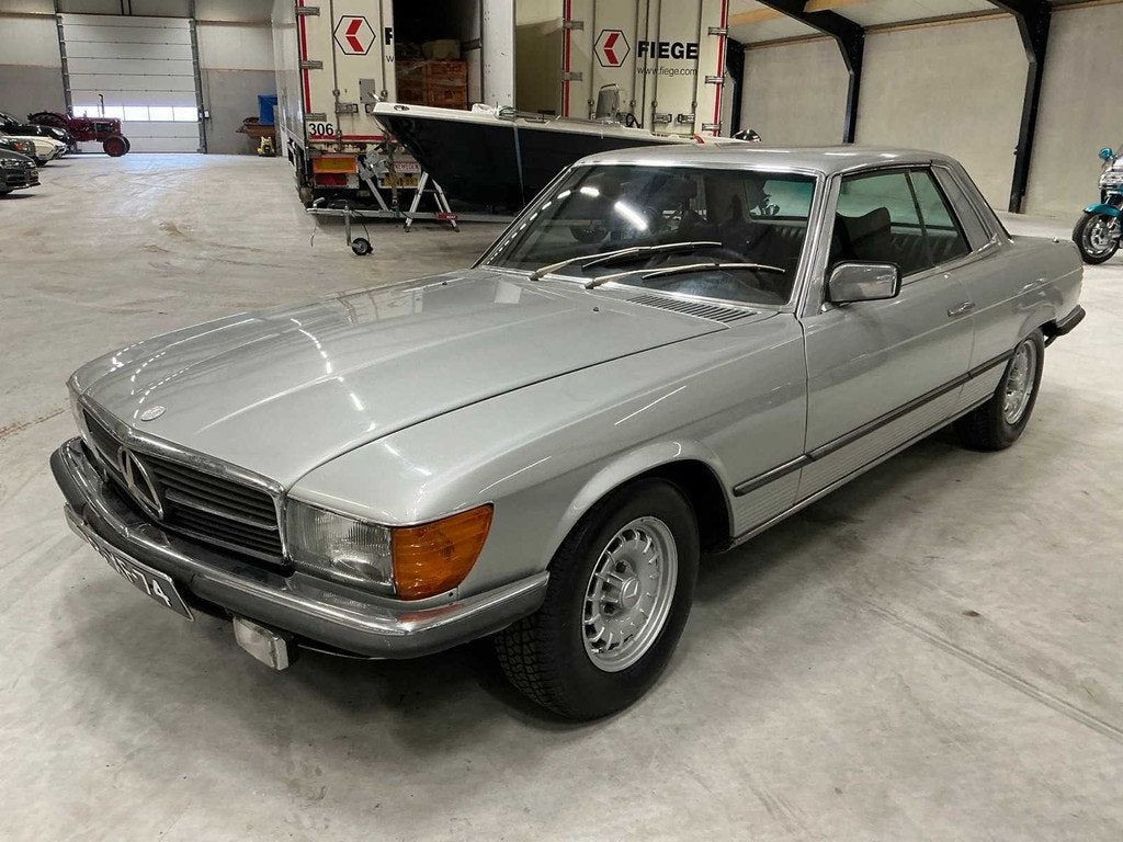 1978 Mercedes-Benz 350 SLC-klasse Oldtimer auto, Auto's, Automaat, Overige carrosserieën, Mercedes-Benz, Bedrijf