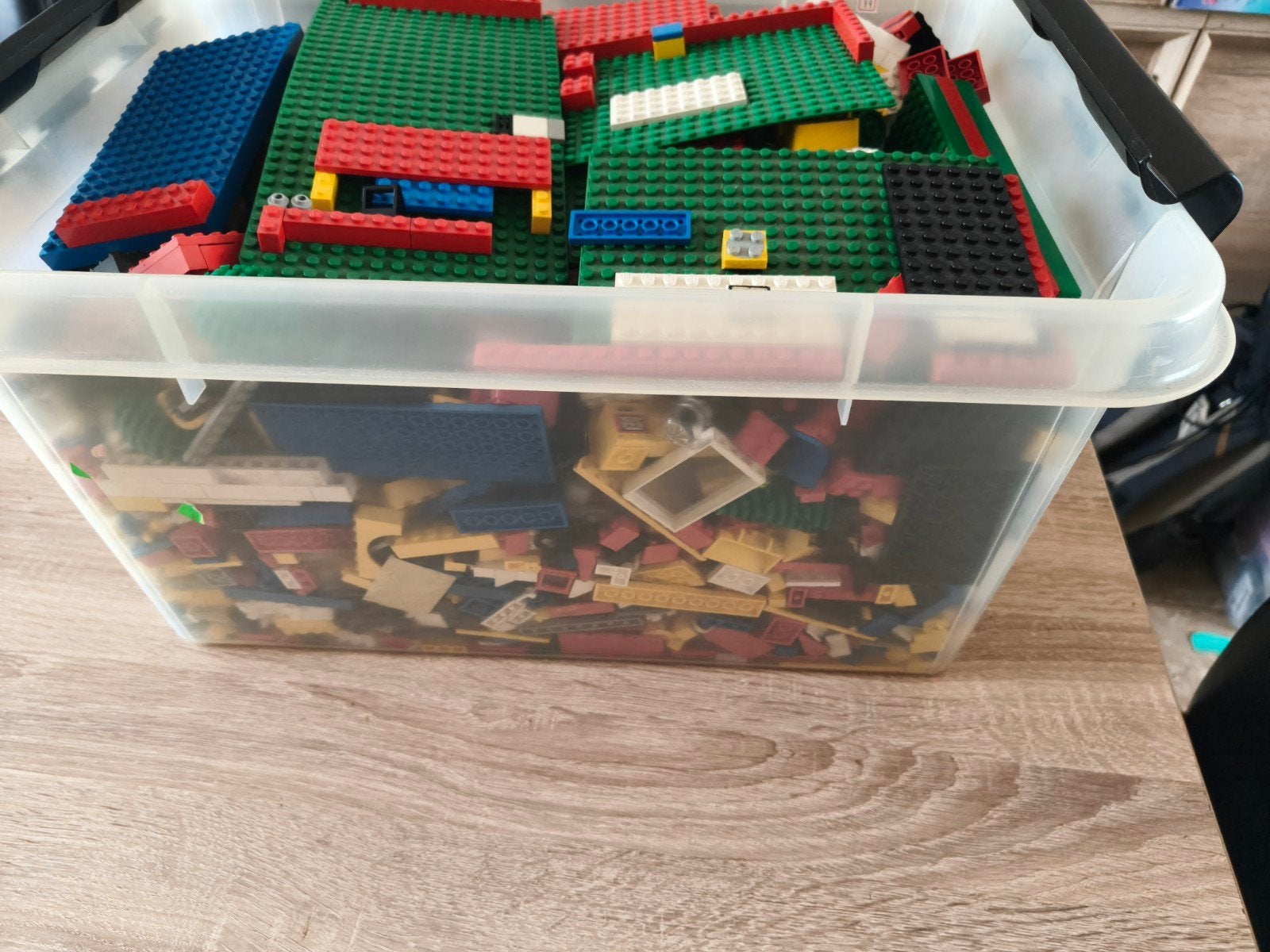 10 kilo LEGO losse stenen en grondplaten, Kinderen en Baby's, Speelgoed | Duplo en Lego, Ophalen, Gebruikt, Inclusief extra onderdelen