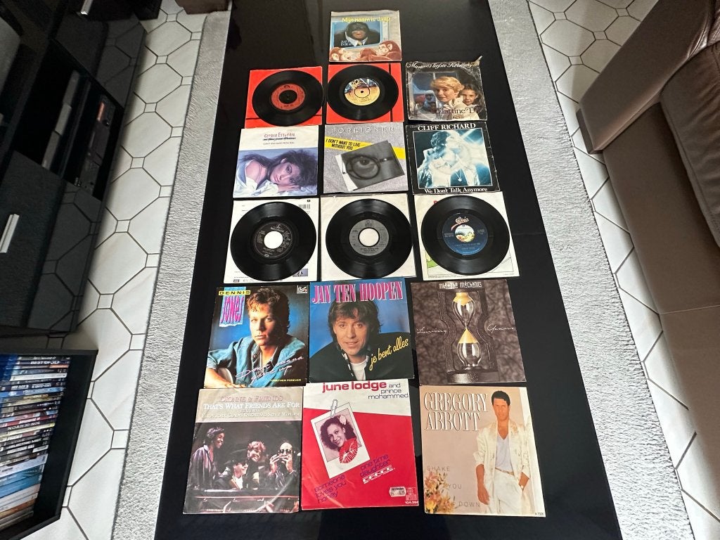 Te koop diverse vinyl singles(16stuks), Ophalen of Verzenden, Zo goed als nieuw, Pop, Overige typen
