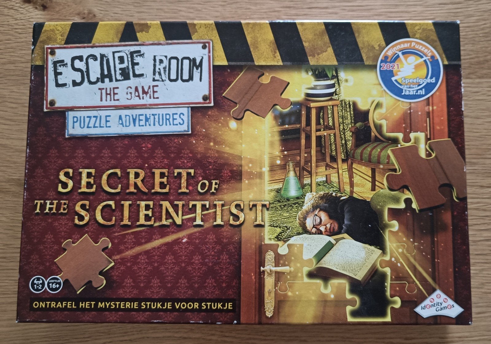 Escape Room The Game: The Secret of the Scientist, Een of twee spelers, Ophalen of Verzenden, Gebruikt, Identity Games