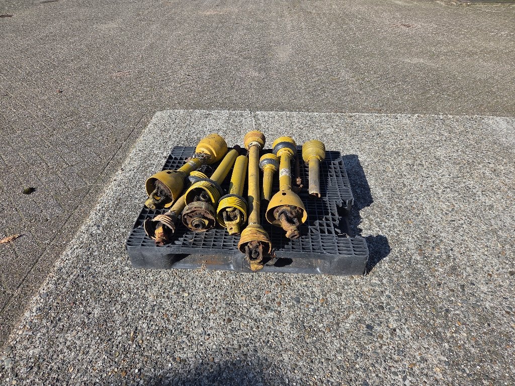 Aftakas voor tractor aftakassen, Ophalen, Gebruikt