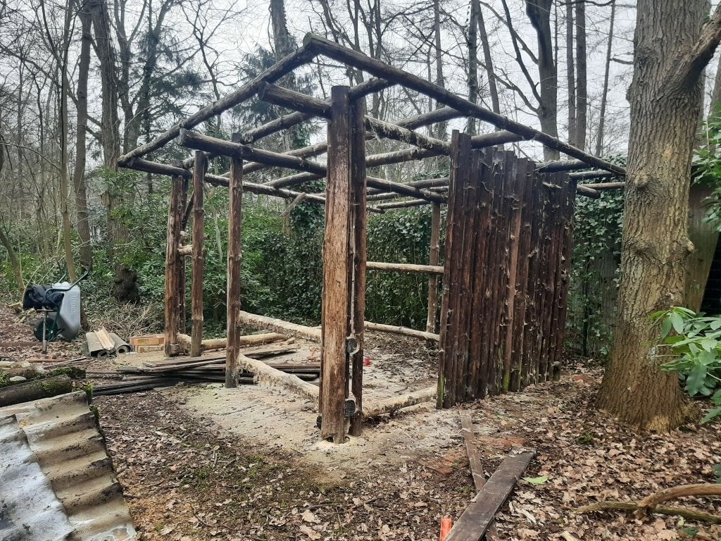 goedkoop  afbreken van uw tuinhuis , chalet , bijgebouw, Tuin en Terras, Ophalen of Verzenden, Nieuw, 250 tot 500 cm, 3 ramen of meer