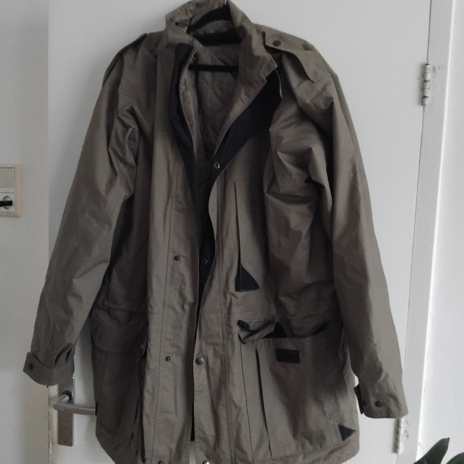 leger parka, Ophalen, Zo goed als nieuw, Maat 52/54 (L), Groen