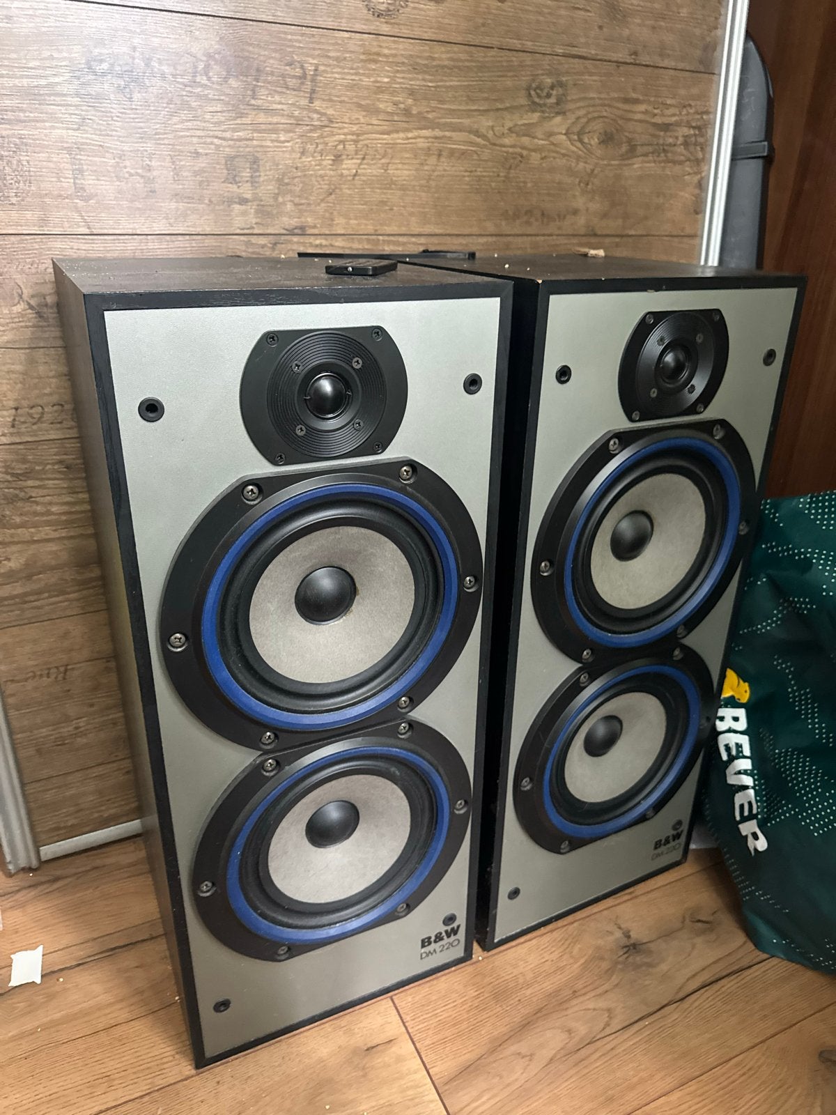 B&W DM220 Vloerstaande Luidsprekers - Klassiek Geluid, Audio, Tv en Foto, Luidsprekers, Ophalen, Vloerstaande luidspreker, Gebruikt