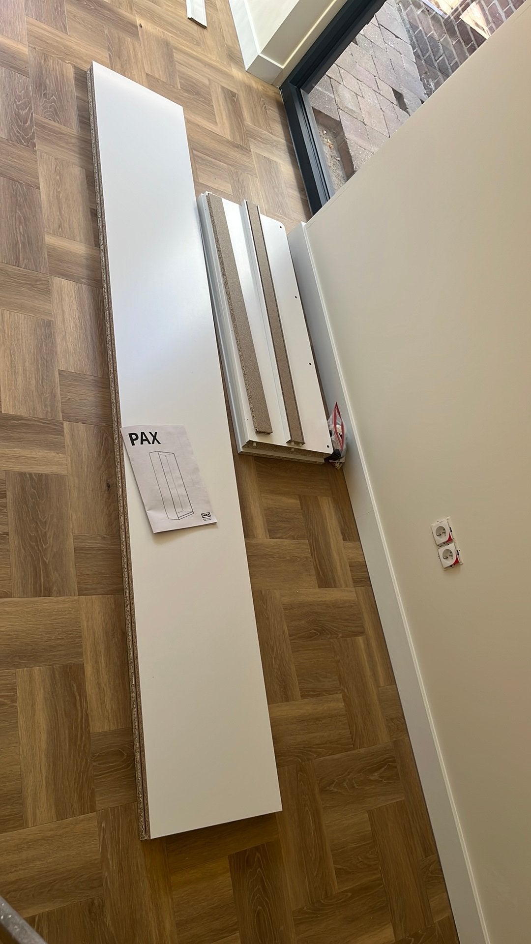 Nieuwe IKEA Pax kast (zonder deuren), Ophalen, Met plank(en), 200 cm of meer, 50 tot 100 cm