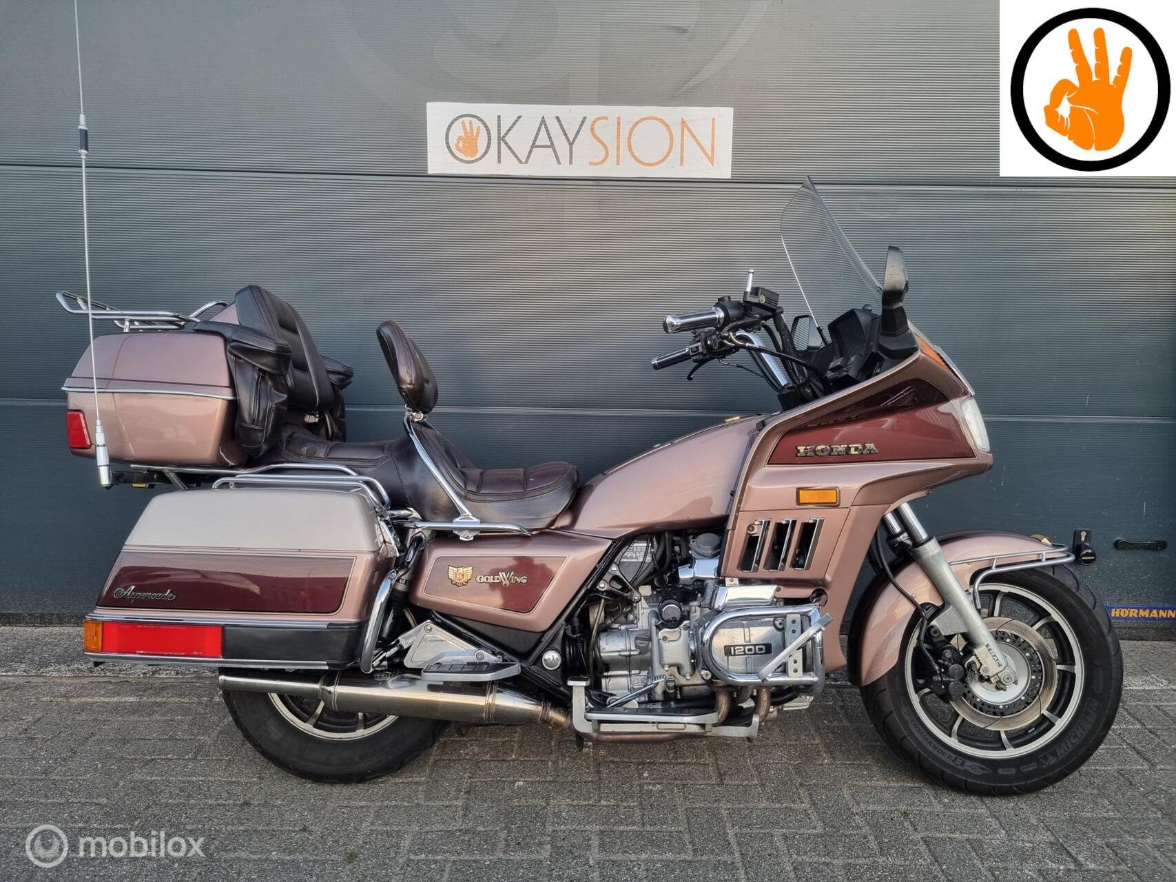 Strakke Honda GL 1200 Aspencade (bj 1986) Goldwing, Motoren, Motoren | Honda, 1182 cc, Bedrijf, Meer dan 35 kW, Toermotor