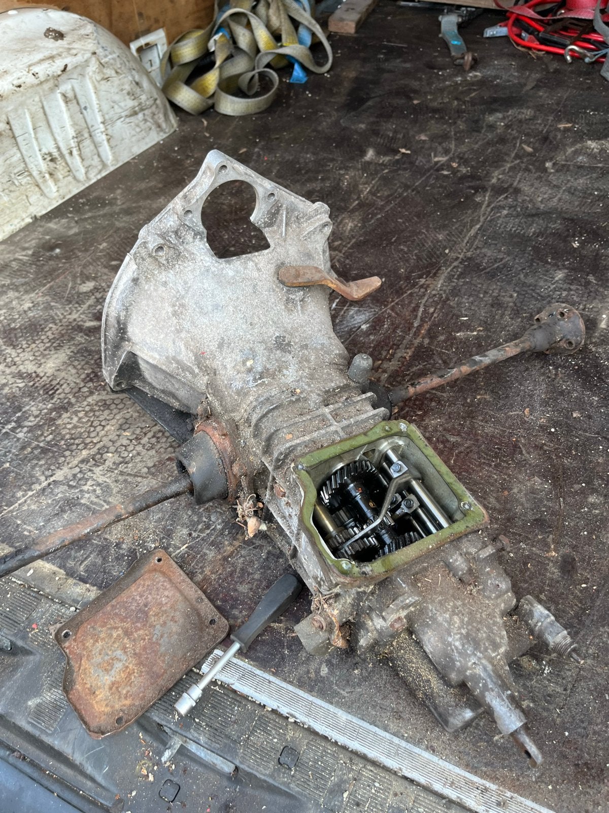 Versnellingsbak Fiat 500 Oldtimer (Niet Gesynchroniseerd), Auto-onderdelen, Ophalen, Gebruikt, Fiat