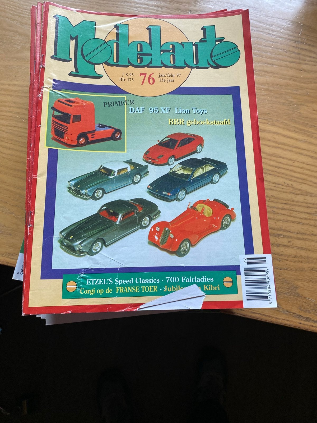 Modelauto Magazines meerdere jaren., Gebruikt, Ophalen of Verzenden, Tamiya, Groter dan 1:32