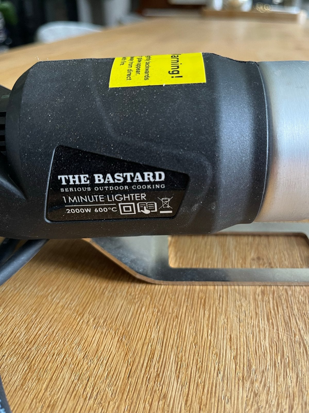 The Bastard 1 Minute Lighter - Houtskoolaansteker, Ophalen, Zo goed als nieuw