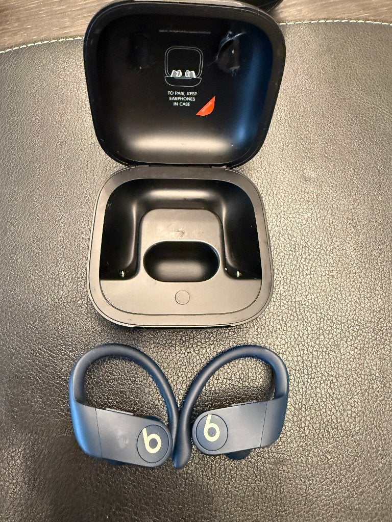 BEATS Powerbeats Pro A2078 Blue Wireless Earbuds, Gebruikt, Ophalen of Verzenden, In oorschelp (earbud), Blauw