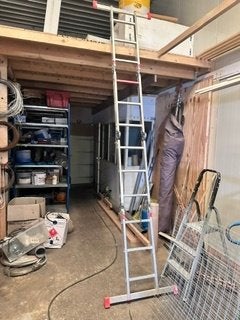 Leeg verkoop, Ophalen, Gebruikt, Ladder, 4 meter of meer