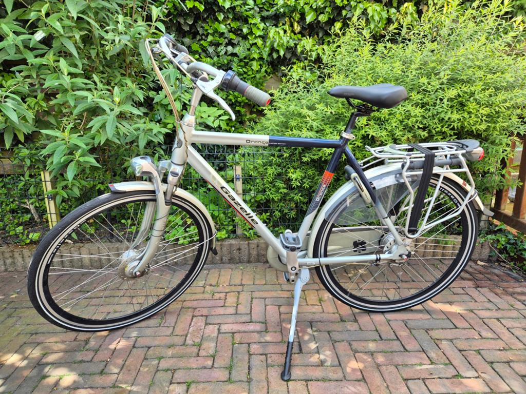 Gazelle Orange Limited Edition Herenfiets - 61cm, Gebruikt, Versnellingen, Ophalen of Verzenden, 61 tot 65 cm