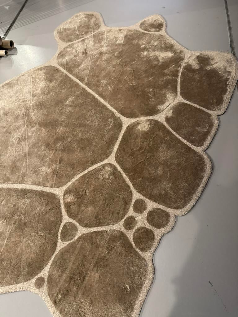 Organisch vloerkleed ***Showroom model*** 220x330cm, Huis en Inrichting, Stoffering | Tapijten en Kleden, Ophalen, Zo goed als nieuw
