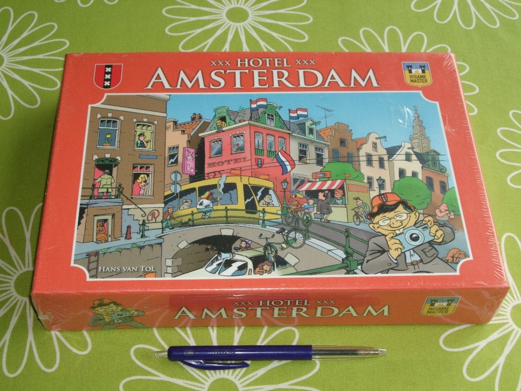 Nieuw in seal: Hotel Amsterdam - bordspel, Een of twee spelers, Ophalen of Verzenden, Nieuw