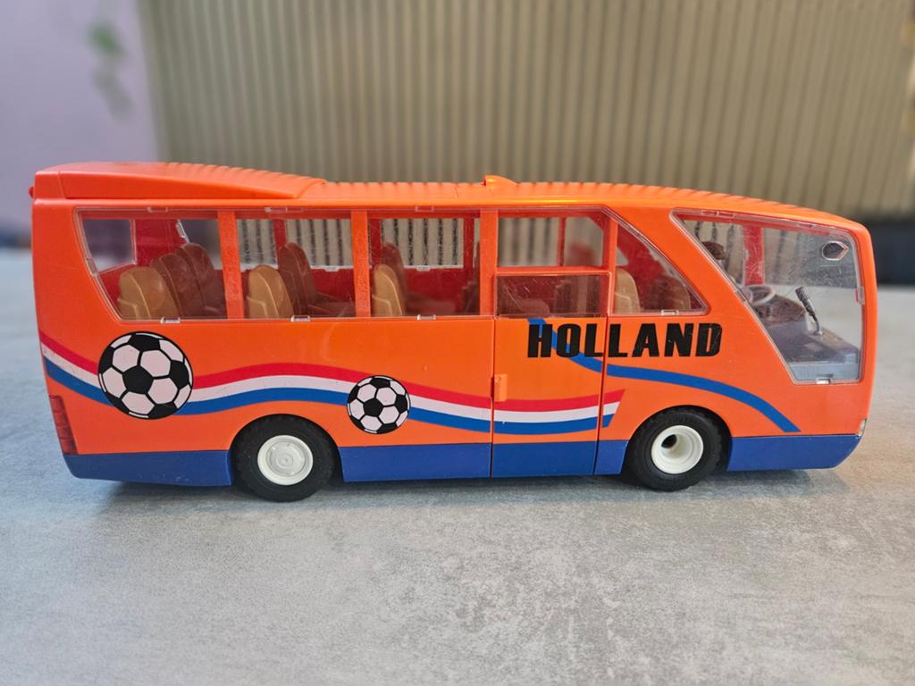 Playmobil Supportersbus Nederland 5025 Oranje Voetbalbus, Ophalen of Verzenden, Gebruikt