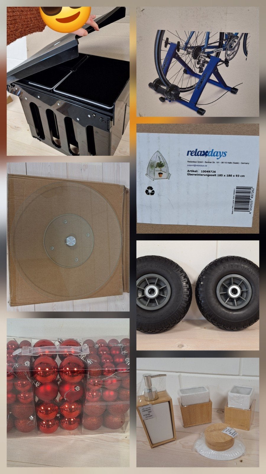 Partij handel op pallet, Ophalen, Nieuw