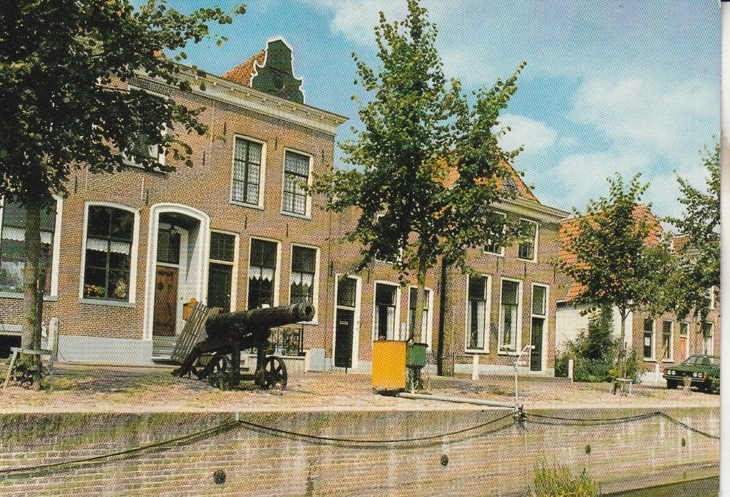 Blokzijl, Noorderkade met kanon - Jaren '90, Verzamelen, Ophalen of Verzenden, 1980 tot heden, Gelopen, Overijssel