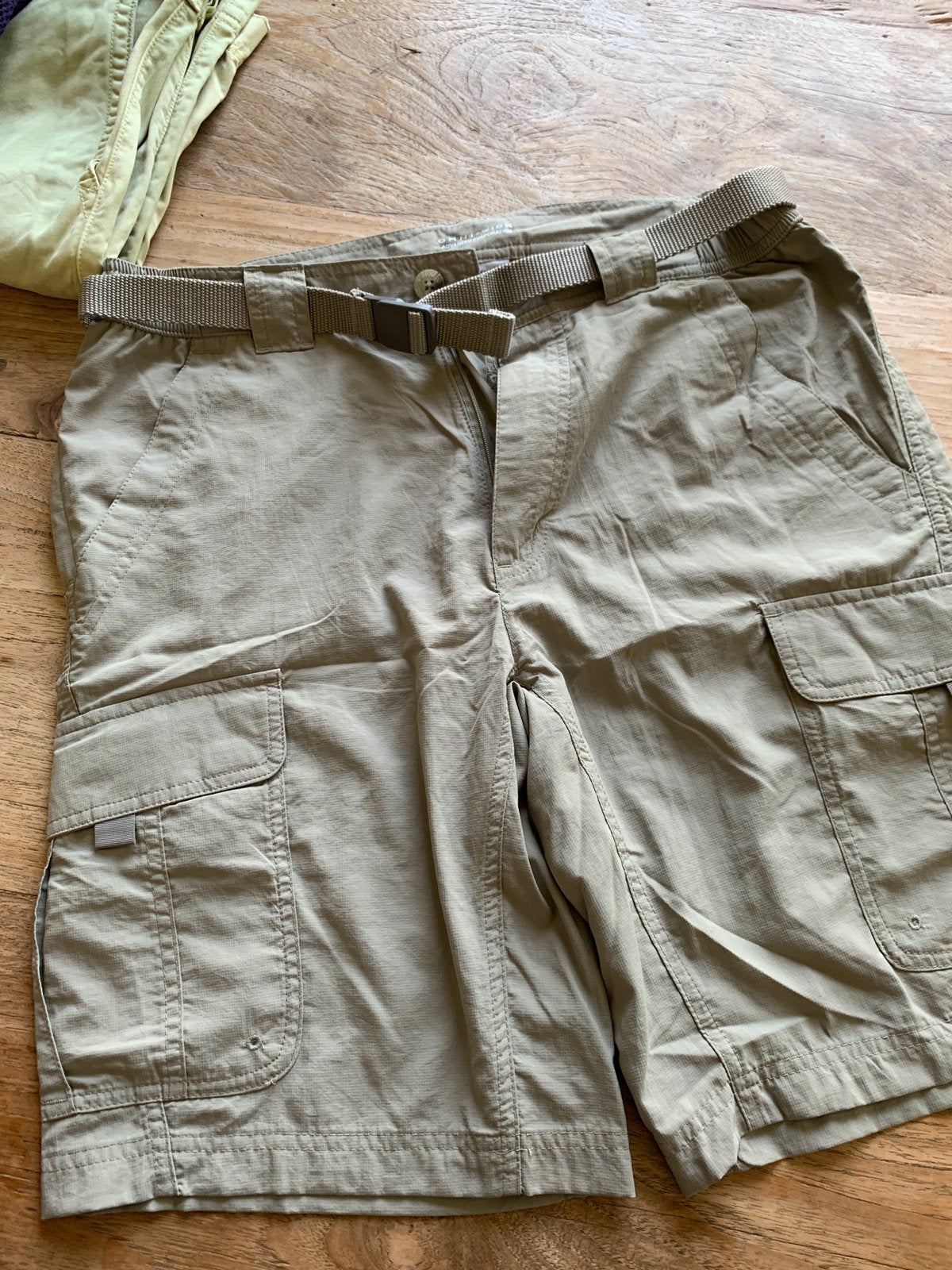 Columbia Korte Broek Heren Maat S Travel Cargo Shorts, Ophalen of Verzenden, Nieuw, Maat 46 (S) of kleiner, Beige