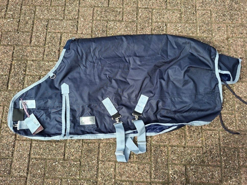 Nieuwe QHP winterdeken pony 100 grams 100/135 cm, 100 g, Nieuw, Ophalen of Verzenden, Pony (P)
