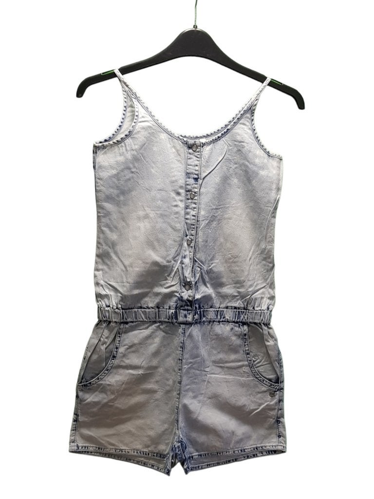 Super leuke licht blauwe COOLCAT jumpsuit maat 146-152., Overige typen, Coolcat, Zo goed als nieuw, Verzenden