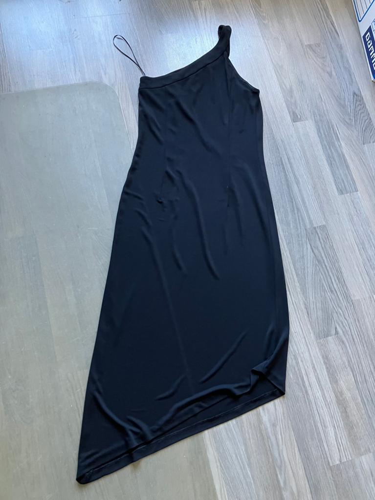 Super mooie zwarte jurk van Tintoretto maat M koopje, Kleding | Dames, Ophalen of Verzenden, Zo goed als nieuw, Maat 38/40 (M)