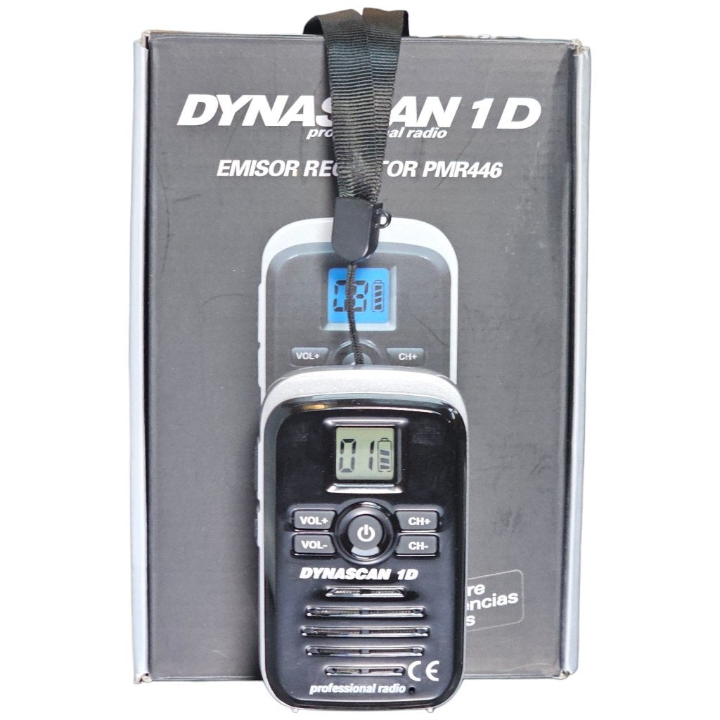 Dynascan 1D PMR-446 Transceiver / Portofoon | Nette staat, Ophalen of Verzenden