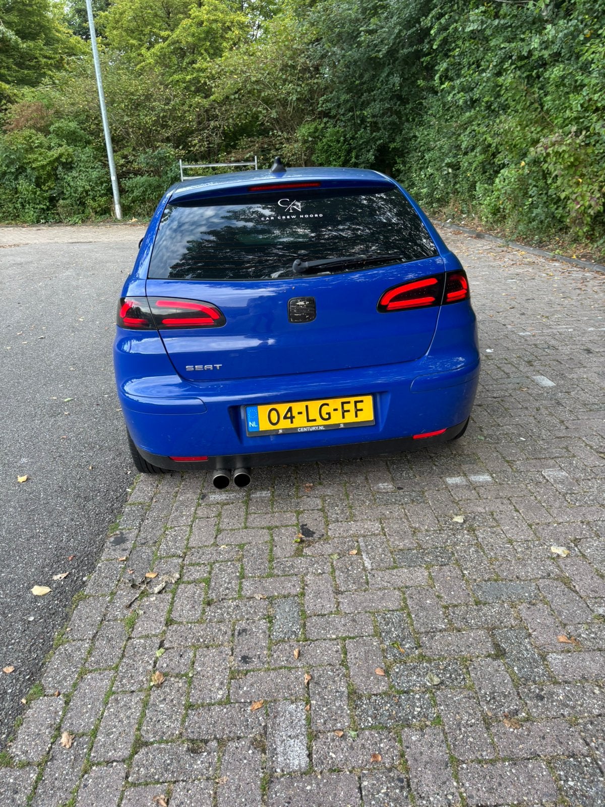Seat Ibiza 1.4 16V 55KW 2003 Blauw, Auto's, Voorwielaandrijving, 15 km/l, 74 pk, 4 cilinders