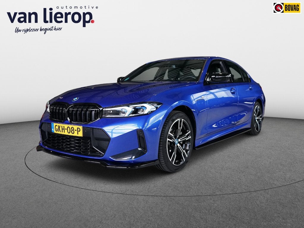 BMW 3-serie 320e M-SPORT | PORTIMAO BLUE | LED | NL AUTO NAP, 1998 cc, Achterwielaandrijving, Gebruikt, 4 cilinders