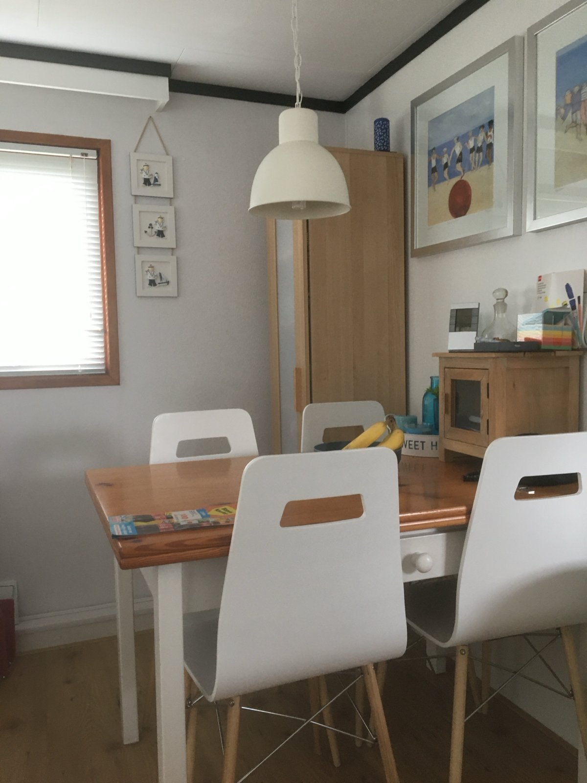 Eethoek uitschuifbaar blad, ophalen na afspraak, Ophalen, Kunststof, Gebruikt, 100 tot 150 cm
