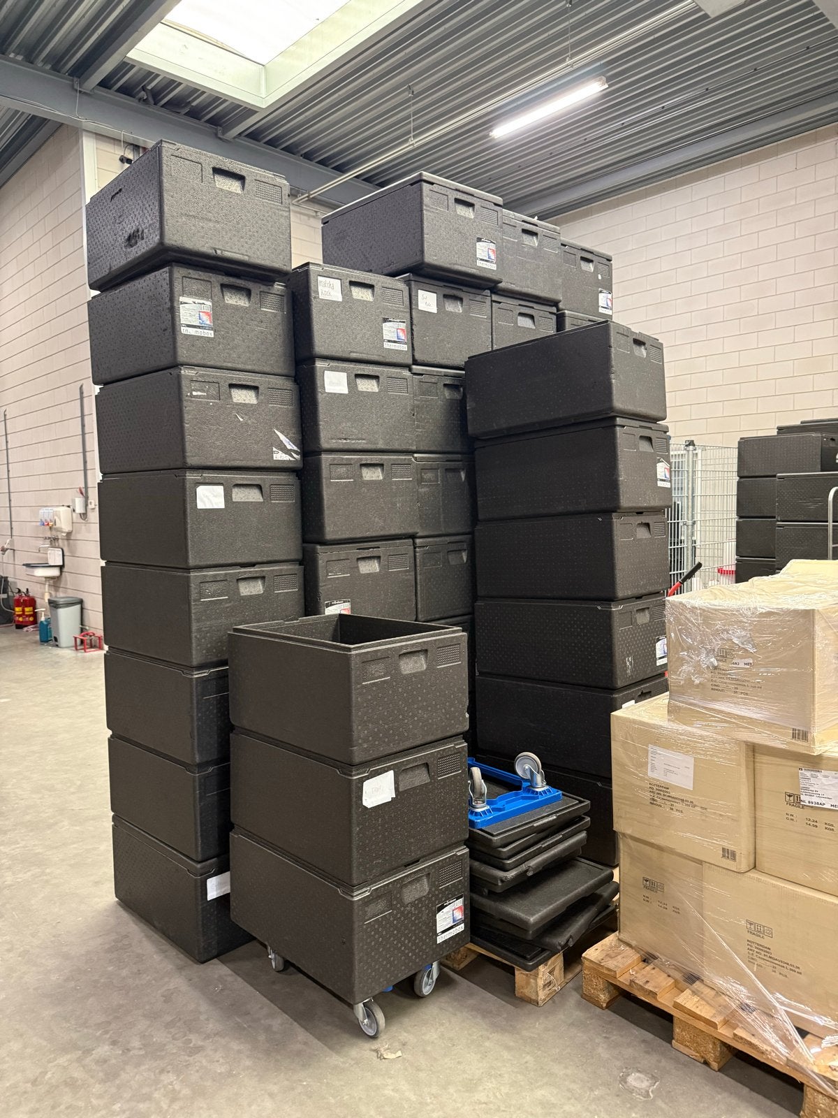 Grote partij thermoboxen / isolatieboxen, Ophalen
