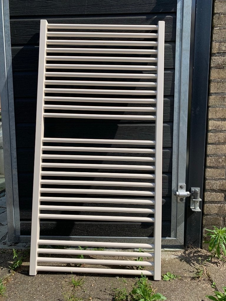 Handdoekradiator met bevestigingsmiddelen 60x120 cm, Ophalen, Radiator, Minder dan 60 cm, 80 cm of meer