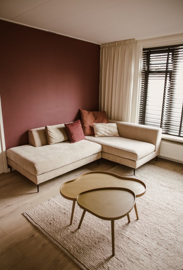 Bank 4x6 sofa beige, Ophalen, Zo goed als nieuw, Vierpersoons of meer, 200 tot 250 cm