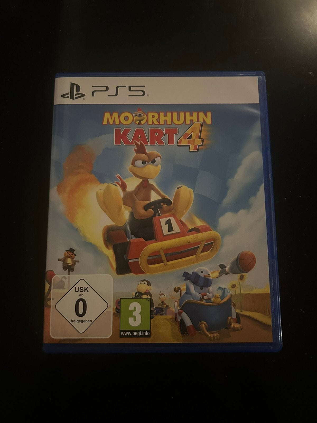 Moorhuhn Kart 4 - PS5, Ophalen of Verzenden, Zo goed als nieuw, Racen en Vliegen, Vanaf 3 jaar