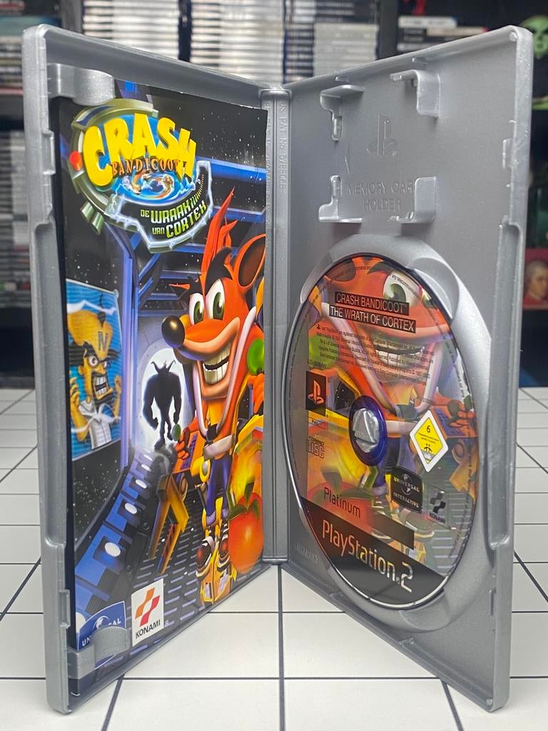 Crash Bandicoot The Wrath of Cortex - Platinum PS2 Game, Avontuur en Actie, Www.konami.com, 1 speler, Ophalen of Verzenden
