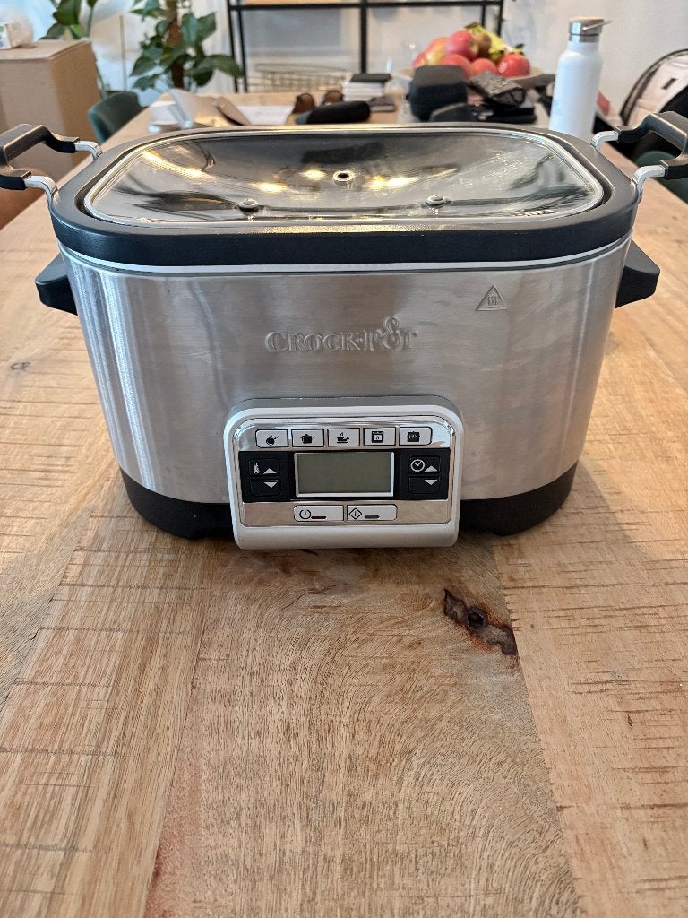 Crock-Pot Slow en MultiCooker 5,6 Liter, Ophalen, Timer, Gebruikt