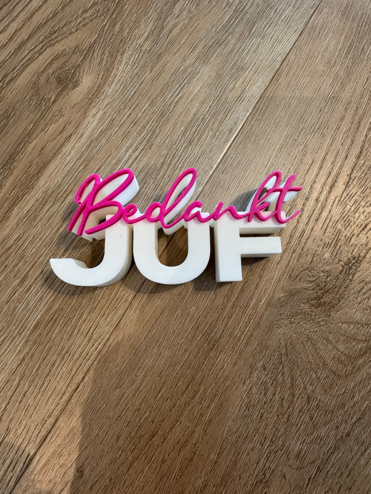 Bedankt juf kado, Ophalen of Verzenden, Nieuw