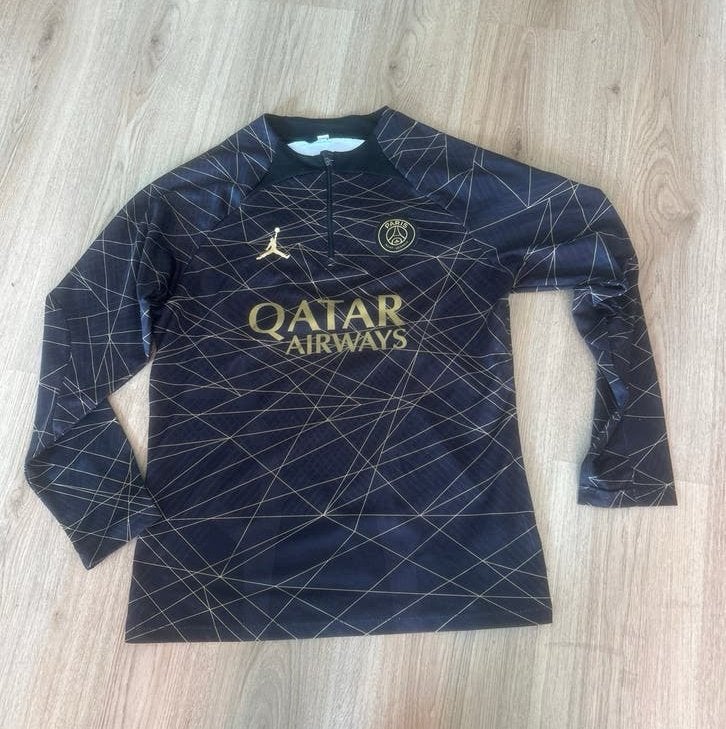 PSG x Jordan Trainingspak Maat L, Kleding | Heren, Sportkleding, Maat 52/54 (L), Zwart, Ophalen of Verzenden, Zo goed als nieuw