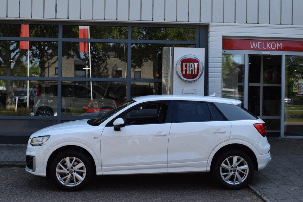 Audi Q2 1.4 TFSI CoD Design Pro Line Plus|S-Line, Auto's, Audi, Gebruikt, 4 cilinders, 150 pk, Wit