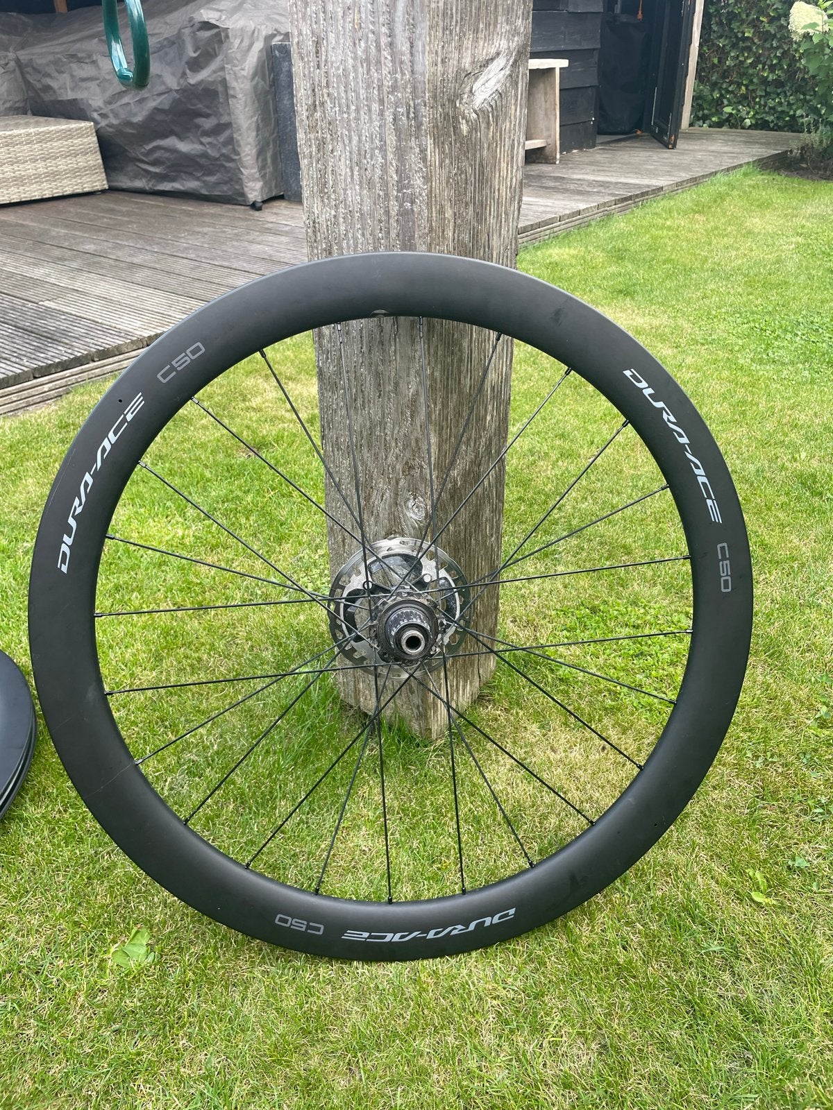 Dura-Ace C50 Wielset - 50mm velghoogte, Zo goed als nieuw, Racefiets, Carbon, Ophalen