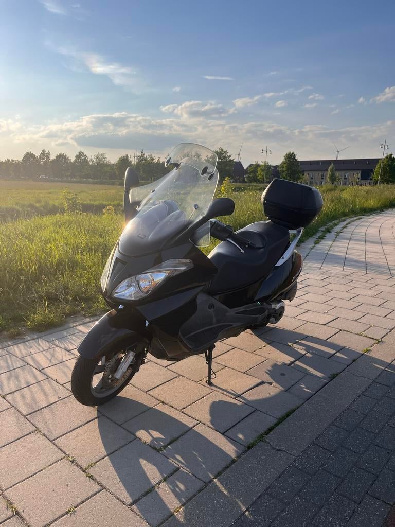 Aprilia Atlantic 500cc Scooter, Ophalen