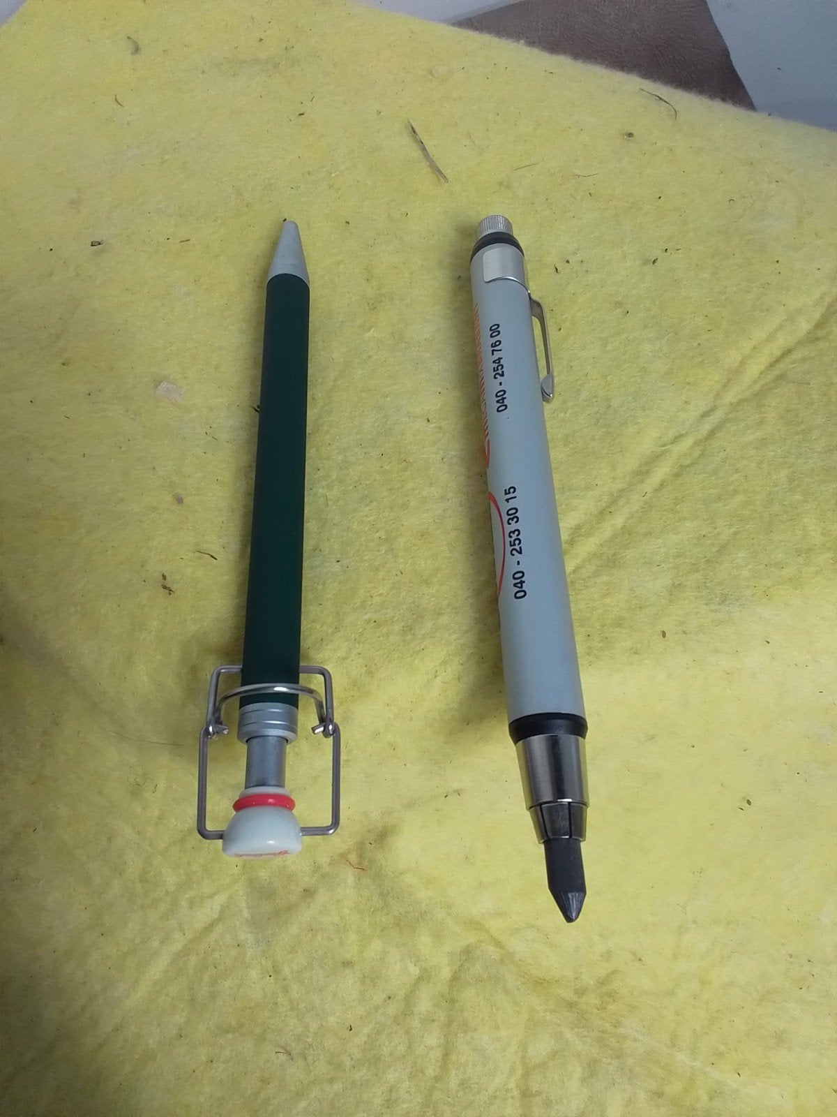 15794) grolsch beugel  pen en dik markeer potlood, Verzamelen, Ophalen of Verzenden, Zo goed als nieuw, Balpen, Parker