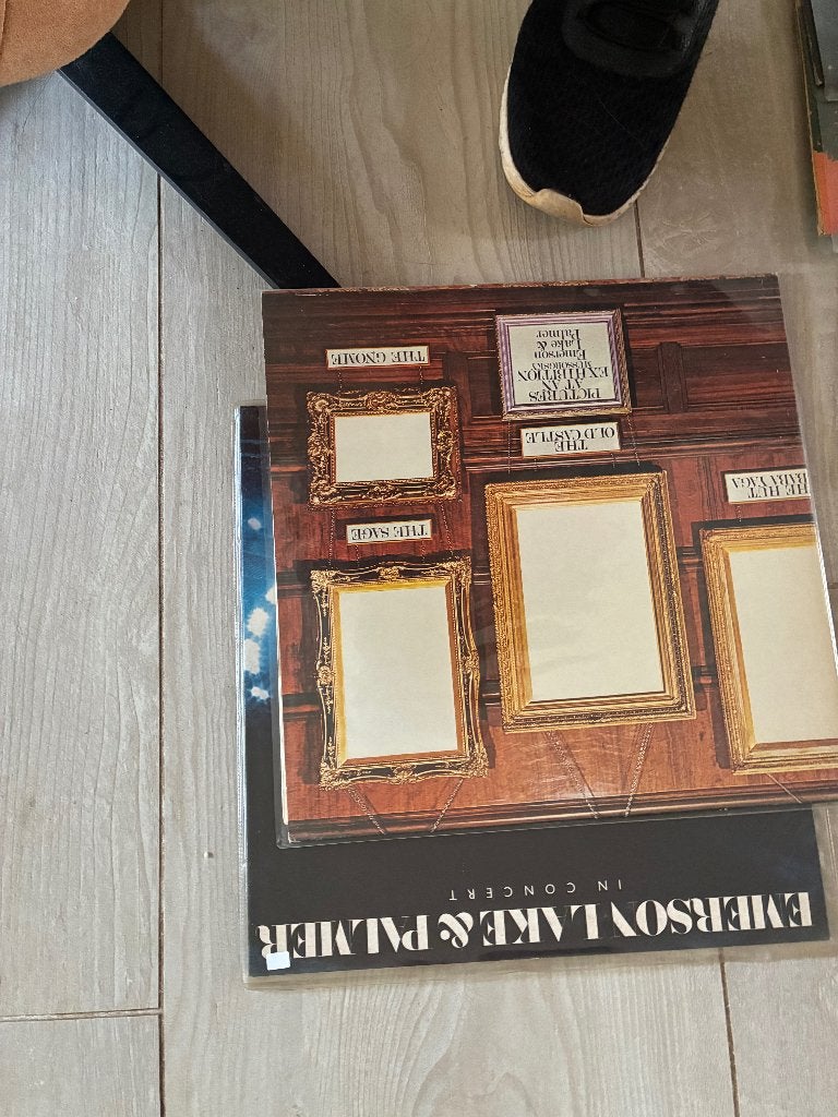 Emerson, Lake & Palmer - Pictures at  and Live LP, Cd's en Dvd's, LP, Ophalen of Verzenden, 12 inch, Progressive Rock