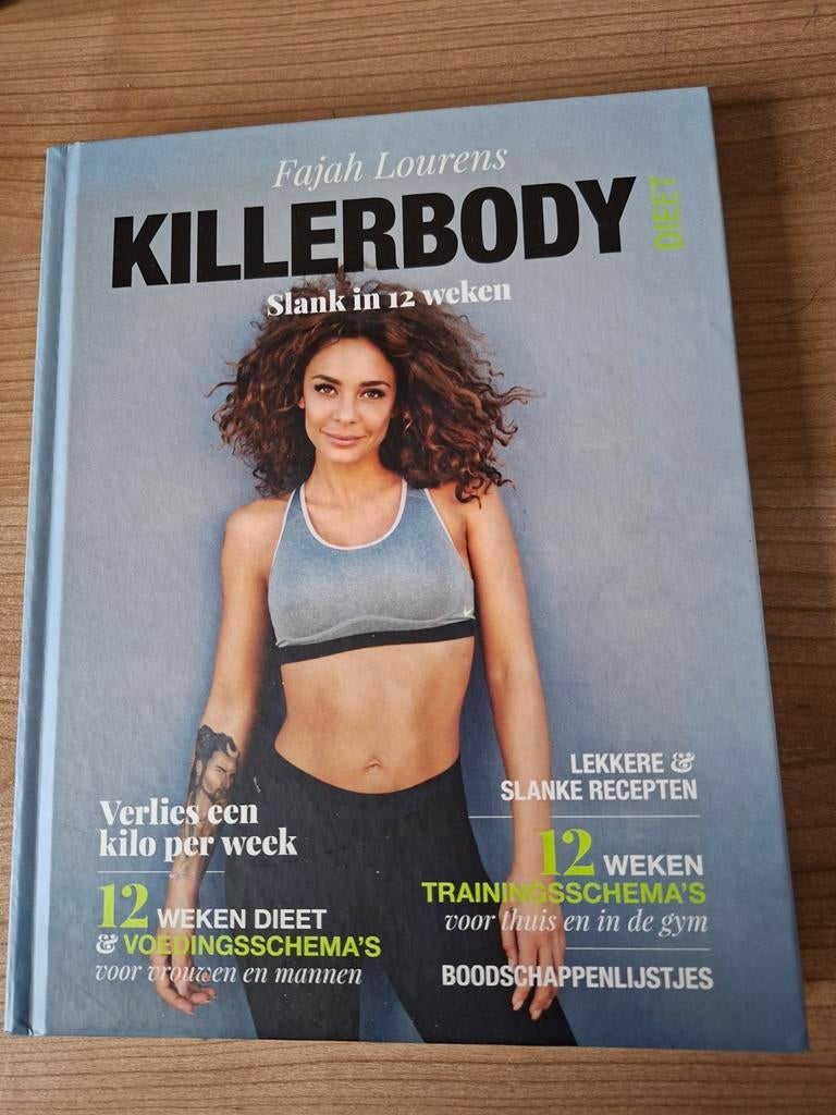 Killerbody Dieet: Slank in 12 weken - Fajah Lourens, Ophalen of Verzenden, Zo goed als nieuw, Dieet en Voeding, Fajah Lourens