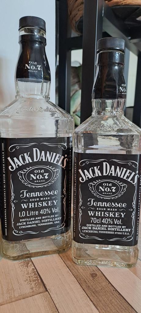 Jack Daniëls lege flessen, Ophalen of Verzenden, Verpakking